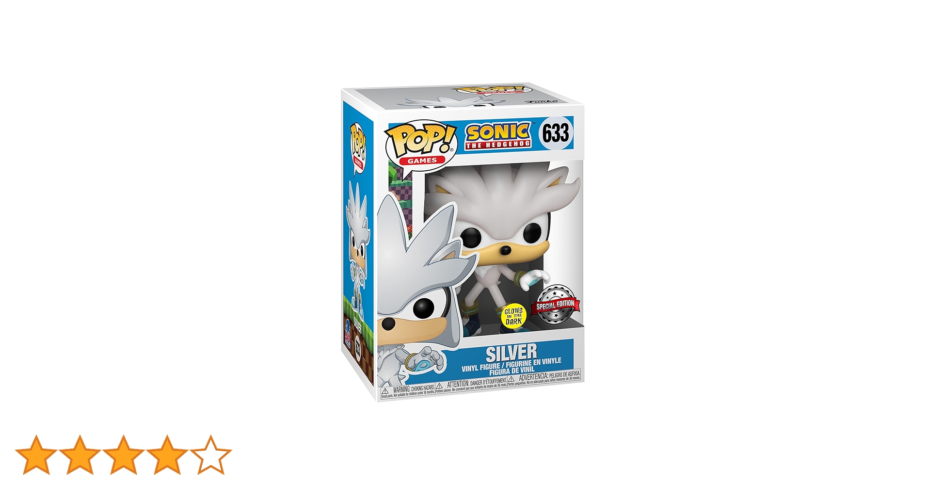 SEGA - セール　FUNKO POP! ソニック・ザ・ヘッジホッグ　ウェアホッグ限定 Amazon.co.jp: Funko Pop ソニック・ザ・ヘッジホッグ シルバー